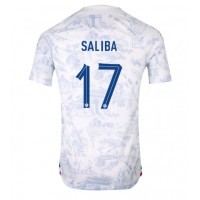 Francuska William Saliba #17 Gostujuci Dres SP 2022 Kratak Rukav